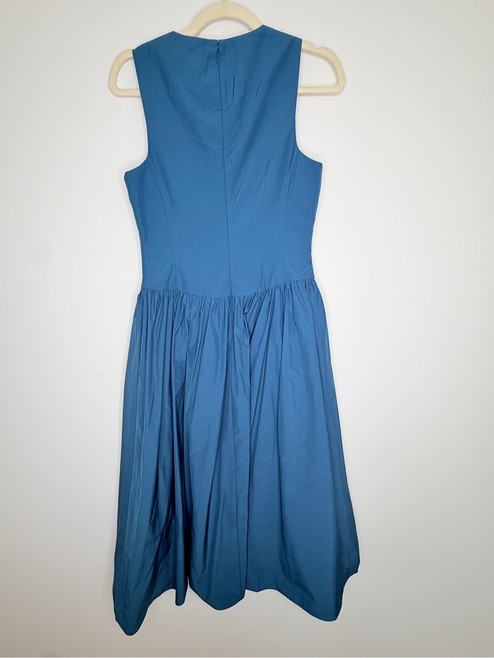 NWT ✨ Amanda Uprichard Caspian Midi Teal Dress Size Small $350 - Picture 7 of 7